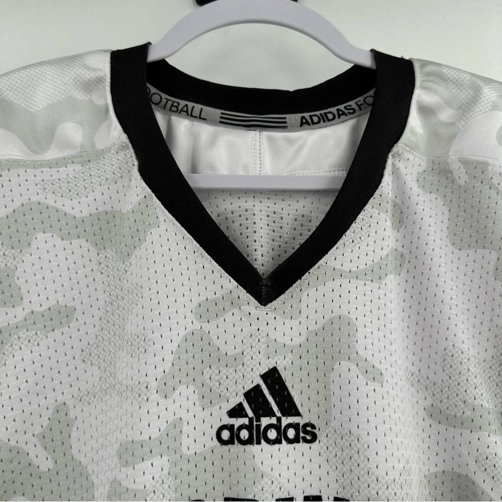 ADIDAS Football Shocklite Filthyquick Cardinals Gray/White Jersey NWT Men’s L